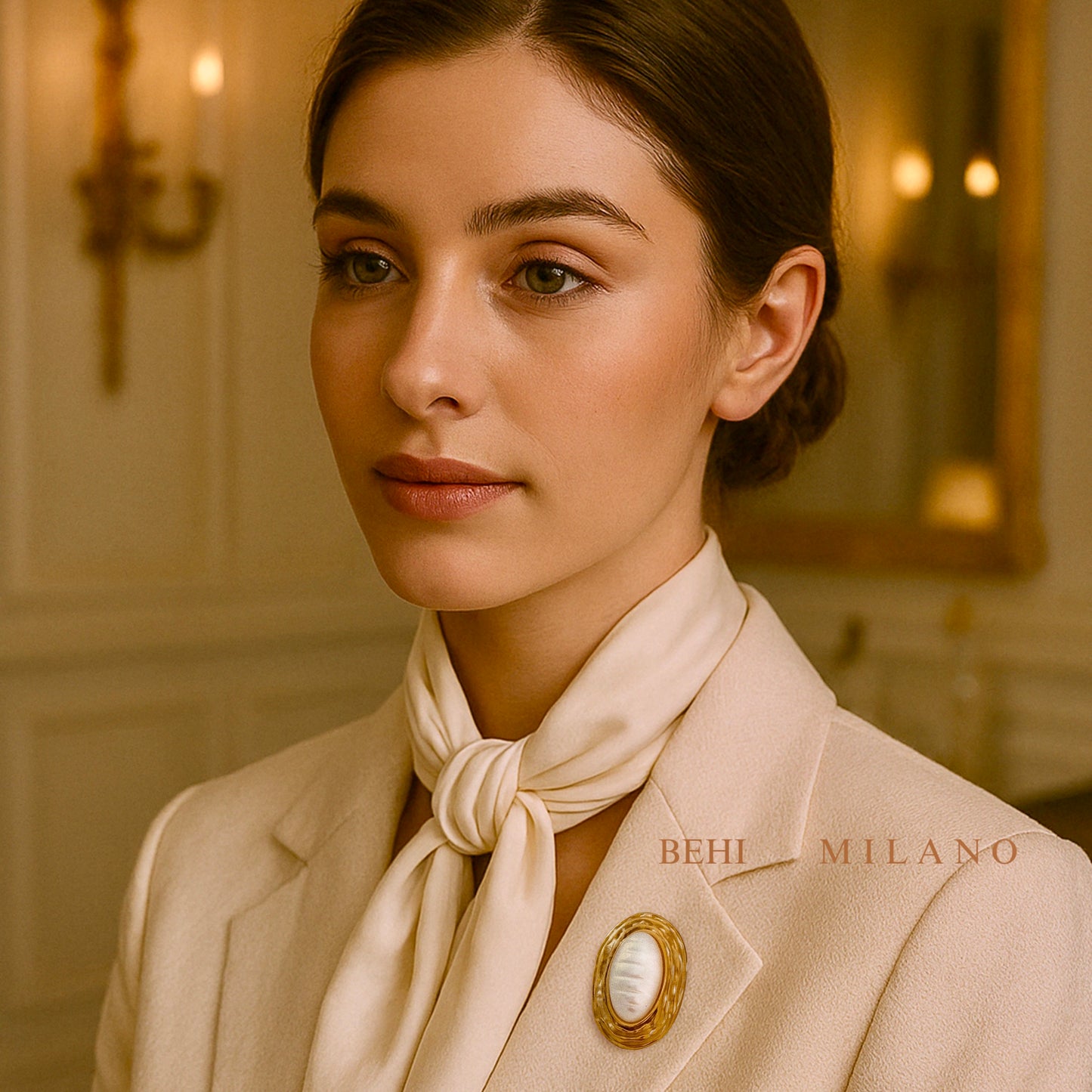 BEHI EVERLY BROOCH