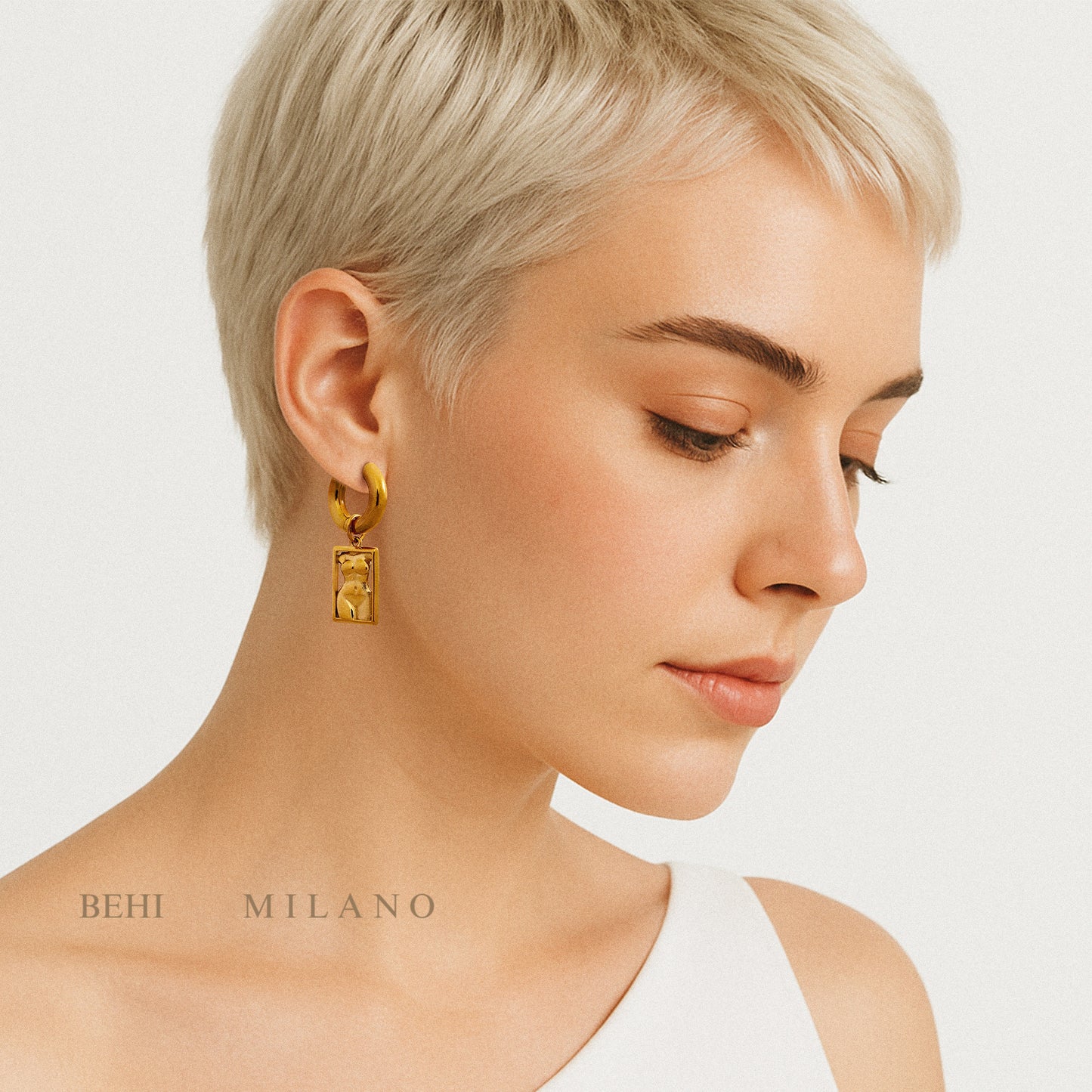 PENDIENTES BEHI ROMANESQUE