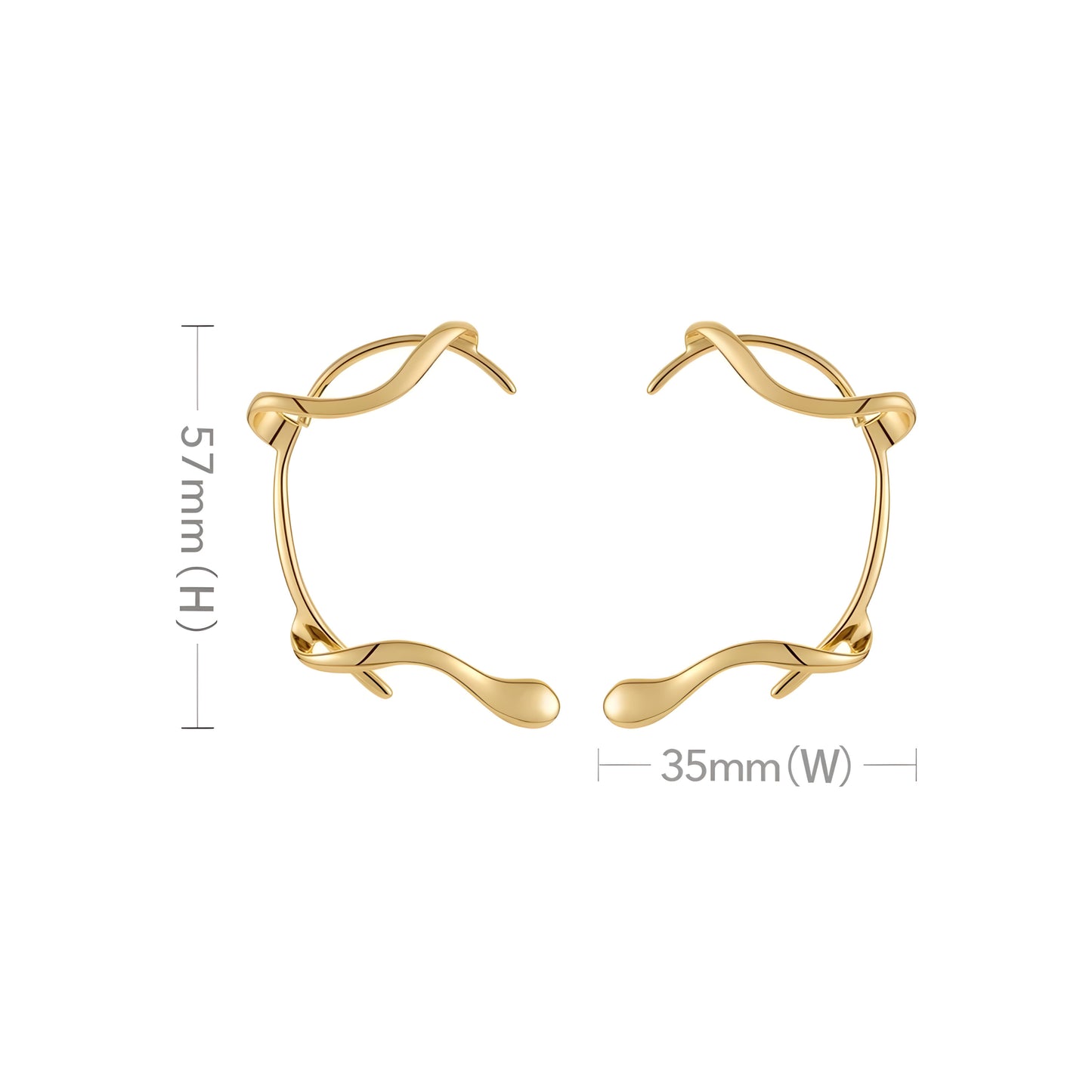 BEHI AFRODITE EARCUFFS