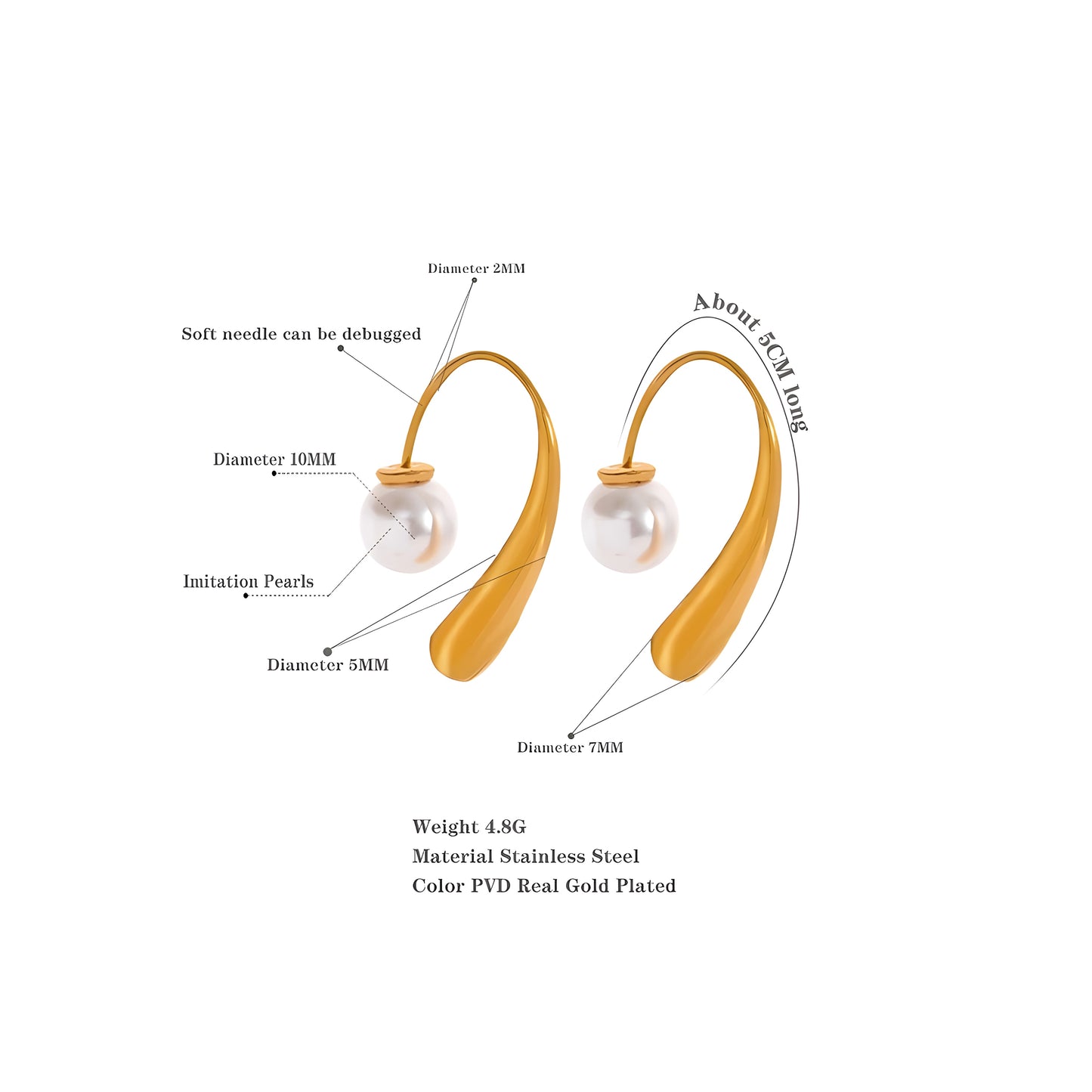 PENDIENTES BEHI FRENCH