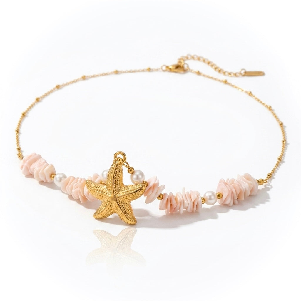Collana con stella marina
