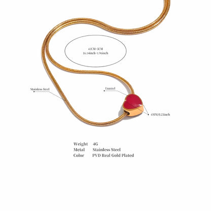 COLLAR BEHI LOVE LOCK