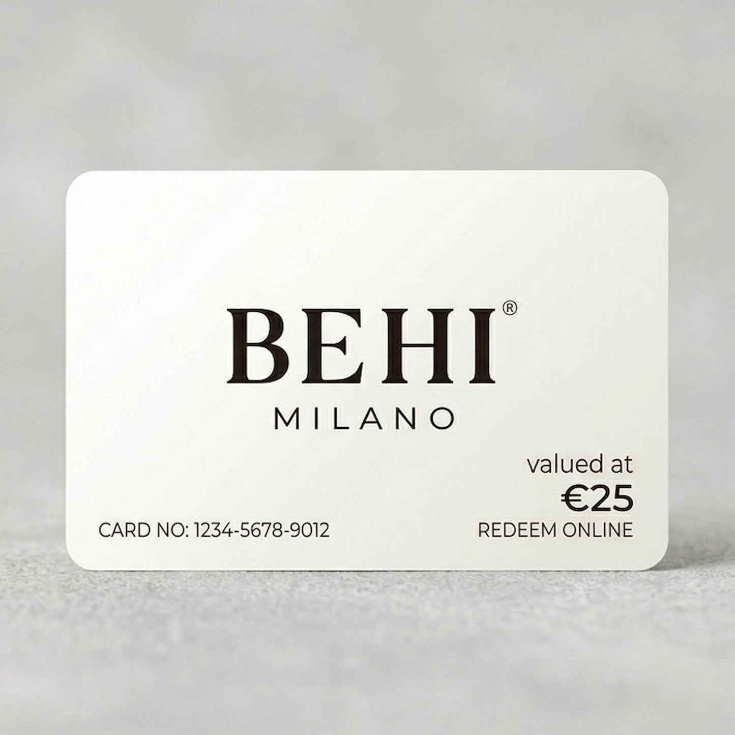 BEHI Gift Card