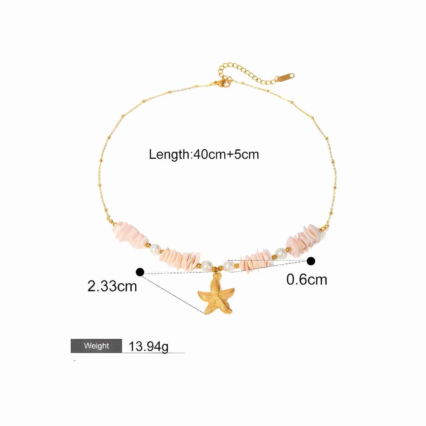 COLLAR DE ESTRELLAS DE MAR BEHI