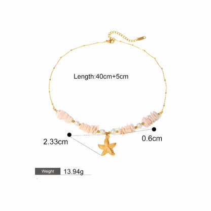 COLLAR DE ESTRELLAS DE MAR BEHI