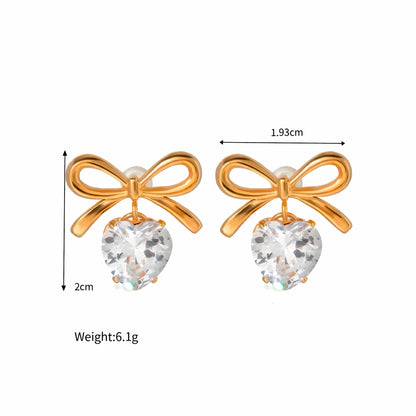BEHI MILANO Juliette Earrings technical diagram showing 1.93cm width, 2cm height, and 6.1g weight